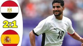 اولمبياد باريس 2024 : مصر تفوز على اسبانيا