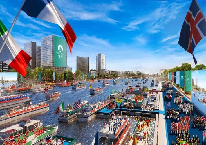 اولمبياد باريس 2024 حفل افتتاح