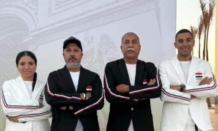 شهد سعيد اولمبياد باريس فريق الدراجات