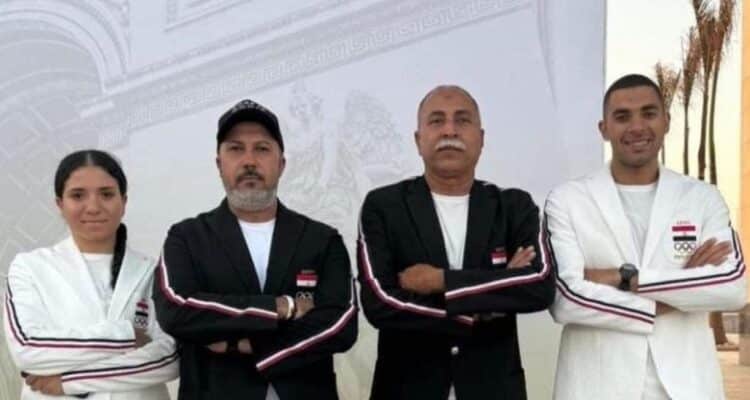 شهد سعيد اولمبياد باريس فريق الدراجات