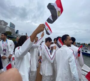 اولمبياد باريس 2024 قارب البعثة المصرية