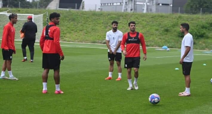 اولمبياد باريس 2024 منتخب مصر امام الدومينيكان