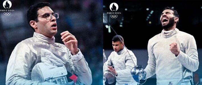 اولمبياد باريس 2024 زياد السيسي و محمد عامر بتأهلوا الى ربع نهائي
