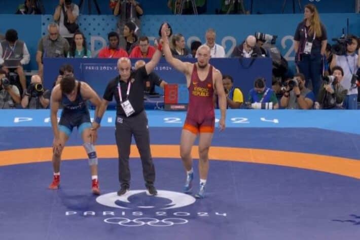 اولمبياد باريس 2024 المصارعة محمد جبر