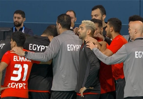 اولمبياد باريس 2024 مصر تفوز على الارجنتين فى كرة اليد
