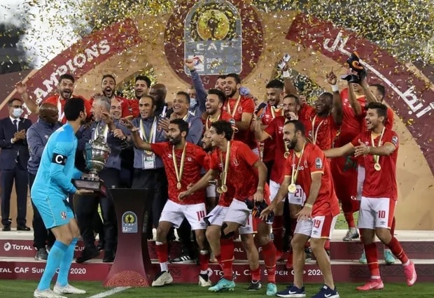 السوبر الإفريقي تاريخ الأهلي المصري