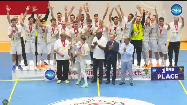 منتخب مصر يحصد بطولة امم افريقيا لكرة اليد ناشئين