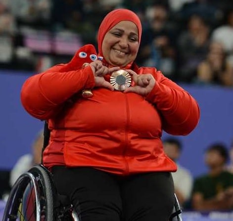 بارالمبياد باريس 2024 نادية فكري