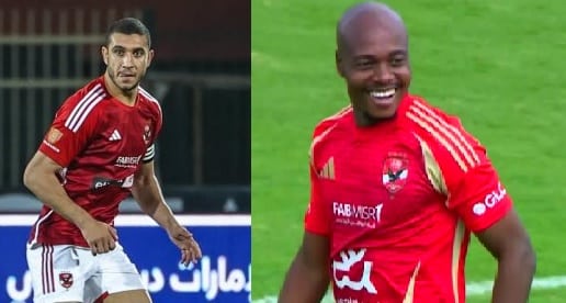 الأهلي المصري رامي ربيعة و بيرسي تاو