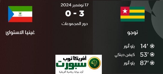 توجو و غينيا الإستوائية