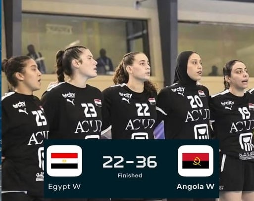 نتيجه منتخب مصر و انجولا فى امم إفريقيا كره اليد سيدات