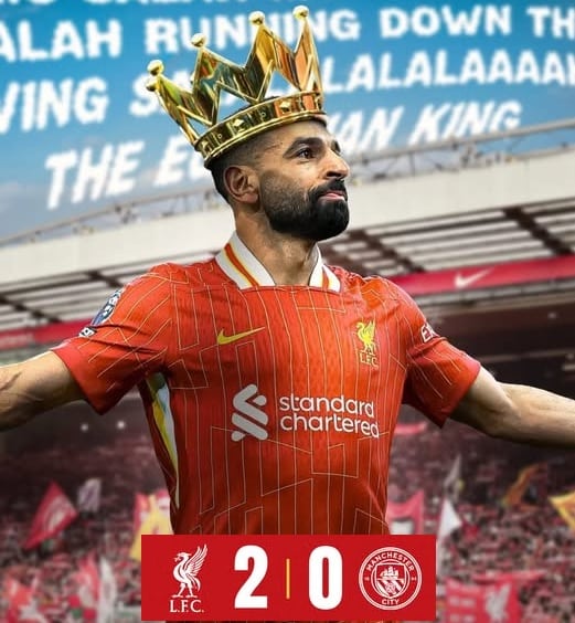 محمد صلاح يتألق امام مانشستر سيتي