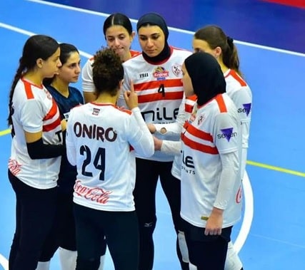 فريق الزمالك نسائي للكرة الطائرة