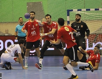 الأهلي يفوز كرة اليد على الزمالك