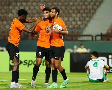 البنك الأهلي يفوز على مودرن سبورت