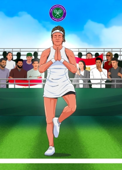 ميار شريف ويمبلدون