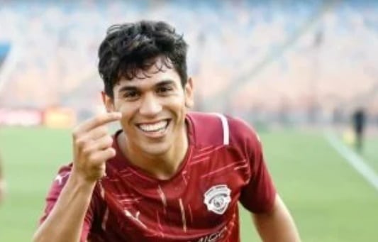 محمد شكرى لاعب سيراميكا