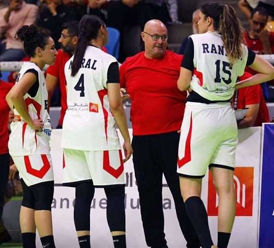 أفروباسكت كرة السلة نسائي منتخب مصر