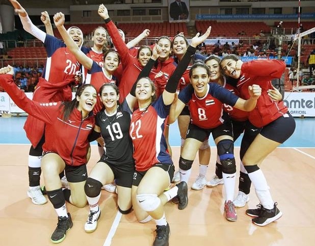 منتخب مصر كرة الطائرة النسائية
