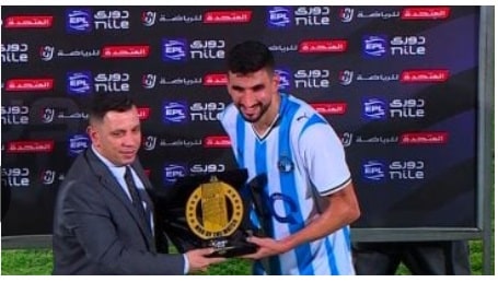 وليد الكرتي بيراميدز رجل المباراة