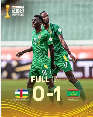 أفريقيا الوسطى و موريتانيا