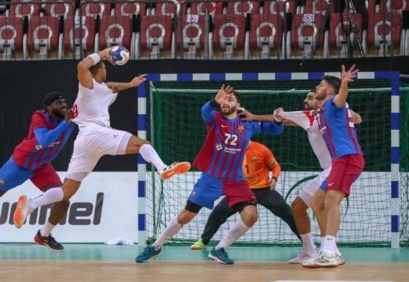 الزمالك و برشلونة كرة اليد