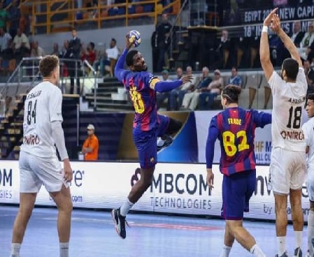 الزمالك و برشلونة