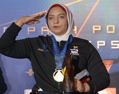 رفع الأثقال ريحاب رضوان