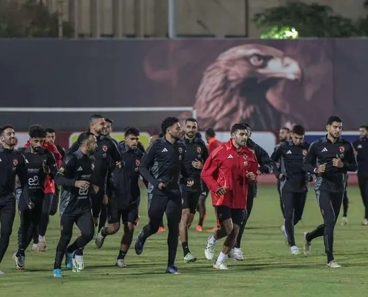 السوبر المصري تدريبات الأهلي