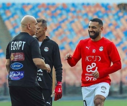مصر و جنوب إفريقيا حسام و محمد صلاح