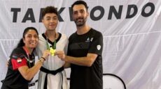 التايكوندو معتز باللة بطل مصري
