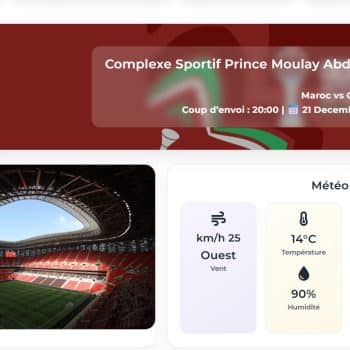 كان 2025 : مديرية الأرصاد الجوية تضع تطبيقا لزوار كأس إفريقيا - أفريكا توب سبورت