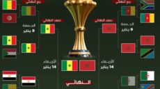المغرب والسنغال طريق الى النهائي