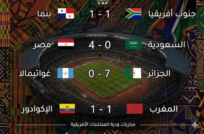 المنتخبات الافريقية