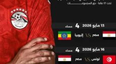 مباريات منتخب مصر للناشئين