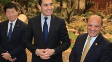 جوهر نبيل وزير الرياضة الجمباز الفني