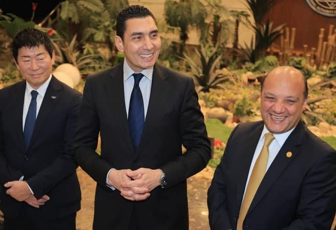 جوهر نبيل وزير الرياضة الجمباز الفني