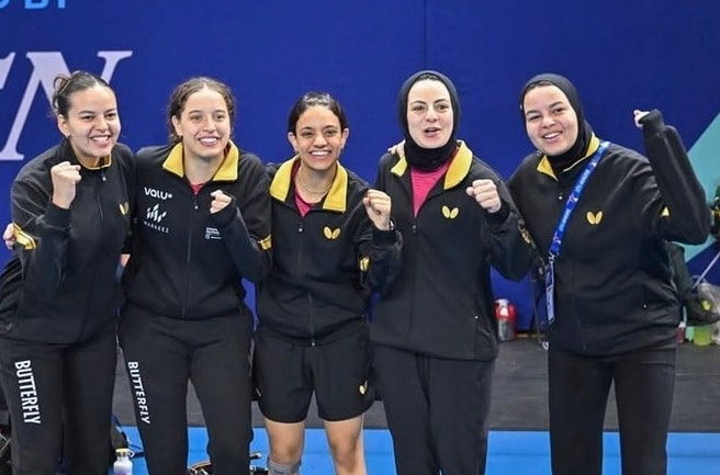 تنس الطاولة منتخب مصر سيدات